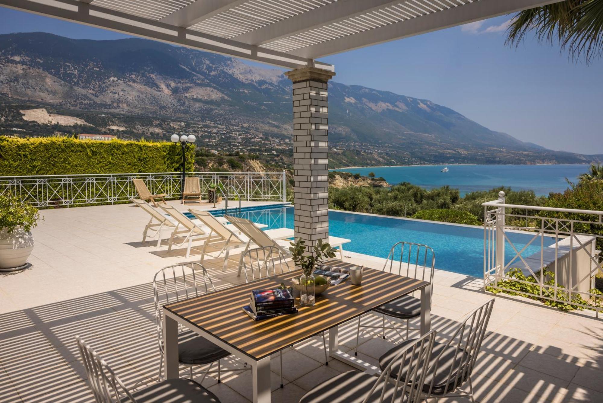 Sea View Villa Kefaloniaprivatevillas Karavádhos Exterior foto